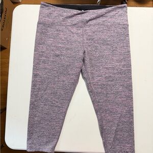 Tuff Athletics ladies Pink Heather Leggings